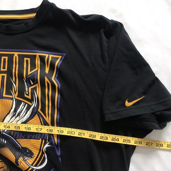 Nike Kobe Bryant Black Mamba Predator Lakers Dri Fit Tee Shirt Mens 3XL XXXL - Picture 7 of 10